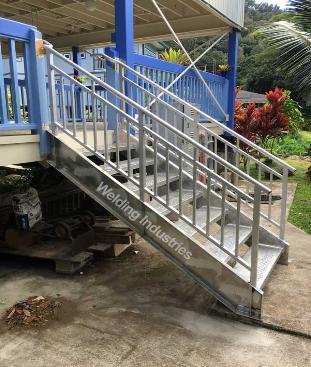 manoa aluminum stairs & Rail
